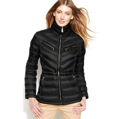 michael kors puffer jackes|packable down jacket Michael Kors.